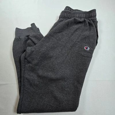 Pantalones deportivos Champion auténticos grises con cordón XL Foto 1 de 4
