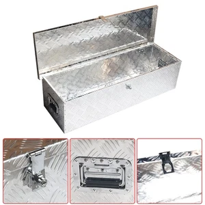 Labwork 39"X13"X10" Silver Trailer Tongue Box Pick Up Truck Tool Box Storage - Foto 1 di 8