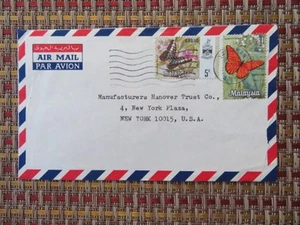 Airmail Cover From Malaysia to USA - Picture 1 of 2