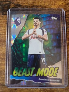 2025-26 Topps Premier League Dominic Solanke Beast Mode #436 Tottenham Hotspur - Picture 1 of 2