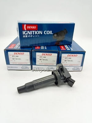 Bobina de encendido Denso 90919-02239 4 piezas para Toyota Corolla Celica Matrix 1999-2010 Foto 1 de 4