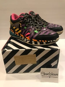 Li-Ning Wow 2 Low Encore Diablo Dwyane Wade Sample Chaos Joker Miami Vice Sz12 - Picture 1 of 6