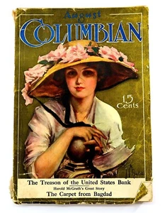 Antique 1911 COLUMBIAN Magazine from August '11 Monthly Mag ~ Nice Condition - Picture 1 of 13