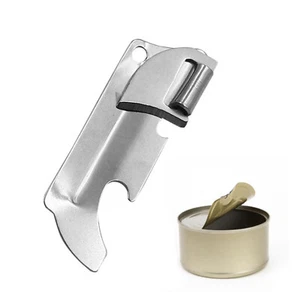 2pcs Stainless Steel Can Opener Jar Lid Openers For Outdoor Travel Camping Tool - Picture 1 of 13