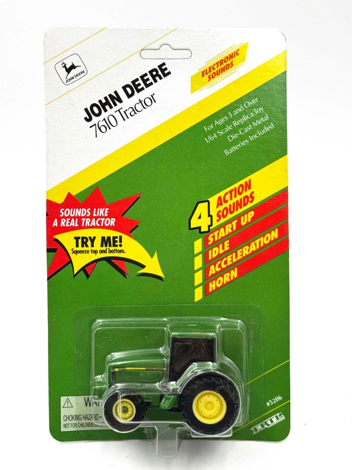 1/64 John Deere 7600 Tractor With Electronic Sounds - Image 1 of 1