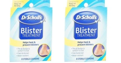 2 Pack Dr Scholl's Blister Treatment - 8 Sterile Cushions new in box - Image 1 of 2