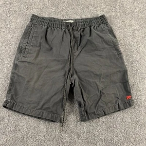 Element Shorts Mens Small Black Chino Elastic Waist Skater Pockets Outdoor - Picture 1 of 14