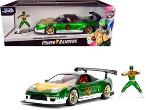 31909)Jada 2002 Honda NSX WINDOSW BOX W/GREEN RANGER 1/24 scale  - Picture 1 of 8