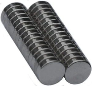 8 mm x 2 mm Disc - Neodymium Rare Earth Magnet, Grade N48 - Picture 1 of 1
