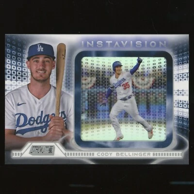 2021 Topps Stadium Club #IR-CBE Cody Bellinger Instavision Insert LA Dodogers - Image 1 of 2