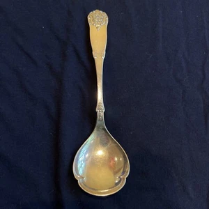 830 Silver Serving Spoon - Picture 1 of 7