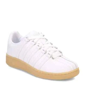 Women's K-Swiss Classic VN Sneaker 97321-137-M-Low White Leather Size 9.0 - Picture 1 of 7