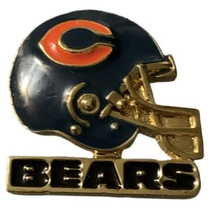 Vintage 1997 NFL Chicago Bears Helmet Souvenir Pin - Picture 1 of 2