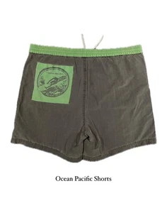 Vintage Ocean Pacific OP SURF Beach Badeshorts XL Herren faded - Bild 1 von 4