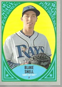 2019 TOPPS HERITAGE NEW AGE PERFORMERS BLAKE SNELL CARD # NAP-1 TAMPA BAY RAYS - Picture 1 of 1