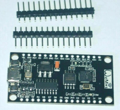 NodeMCU V3 module Wifi developement board ESP8266 CH340G USB +32M memory - Image 1 of 2