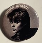 1983 BRYAN ADAMS "Cuts Like A Knife" Housse Pinback Bouton 1,25" Voir photos