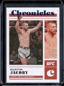 Dustin Jacoby 2023 Panini Chronicles UFC Blue /99 - Picture 1 of 3