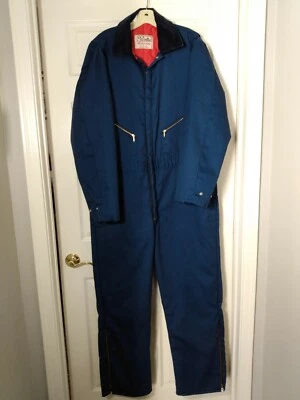 Vintage Walls Blizzard Pruf Insulated Coveralls Size XL - One Piece Blue  - Image 1 of 4