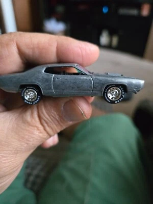 Johnny Lightning 72 PLYMOUTH SATELLITE RAW ZAMAC  TEST SHOT  - Image 1 of 4