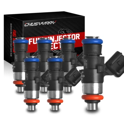 6x Fuel Injector For 2015-2017 Ford Transit 150/250/350/350HD 3.7L V6 0280158191 - Изображение 1 из 4