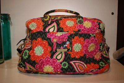 Vera Bradley Grand Traveler & Large Duffel Va Va Bloom Great Condition - Image 1 of 4