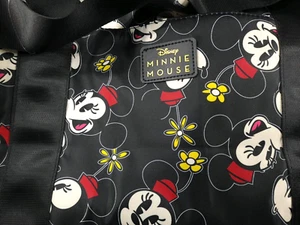 Disney Minnie Mouse Cute Weekender 3 Piece Crossbody Tote Bag Set Sherpa Tag NWT - Picture 1 of 14