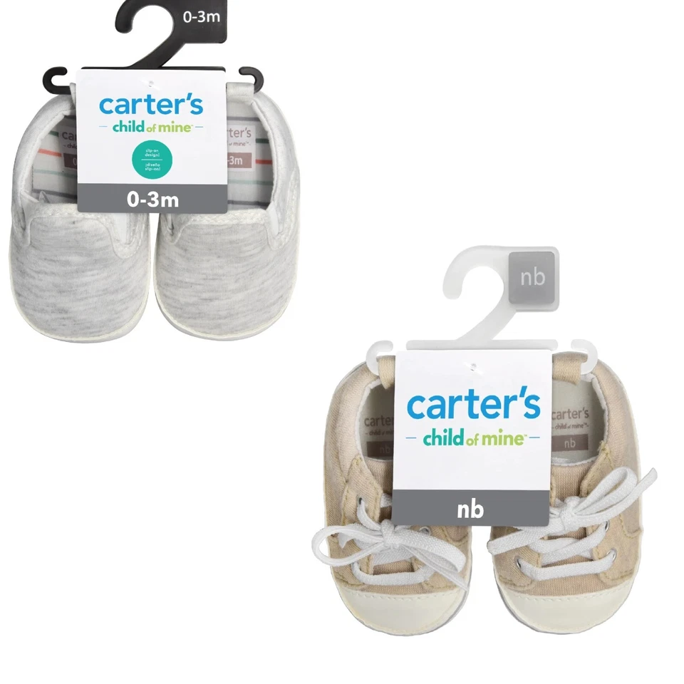 Carter's Child of Mine Baby Boys Mix N' Match Low Top Sneakers Newborn - Image 1 of 1