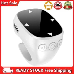 For TikTok Scrolling Ring Bluetooth-Compatible Wireless Remote Control(White) - Zdjęcie 1 z 3