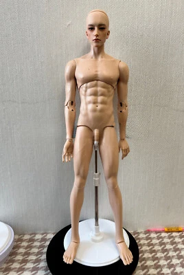 1/4 BJD Muñeca Niño Hombre Iple FID Bichun Piel Bronceada Clara Maquillaje Rostro Ojos Hágalo Usted Mismo Regalos Foto 1 de 4