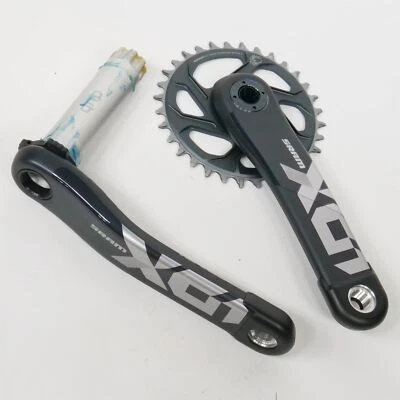 SRAM X01 Eagle Crankset DUB 32t 175mm Boost 148 12 Speed Carbon Lunar/Polar - Image 1 of 3