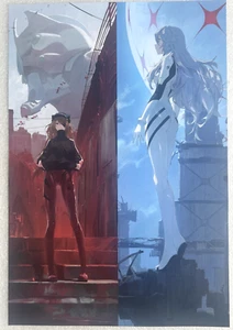 NEON GENESIS EVANGELINE - Asuka Langley & Rei Ayanami Poster - 16.5" x 11.25" - Picture 1 of 5