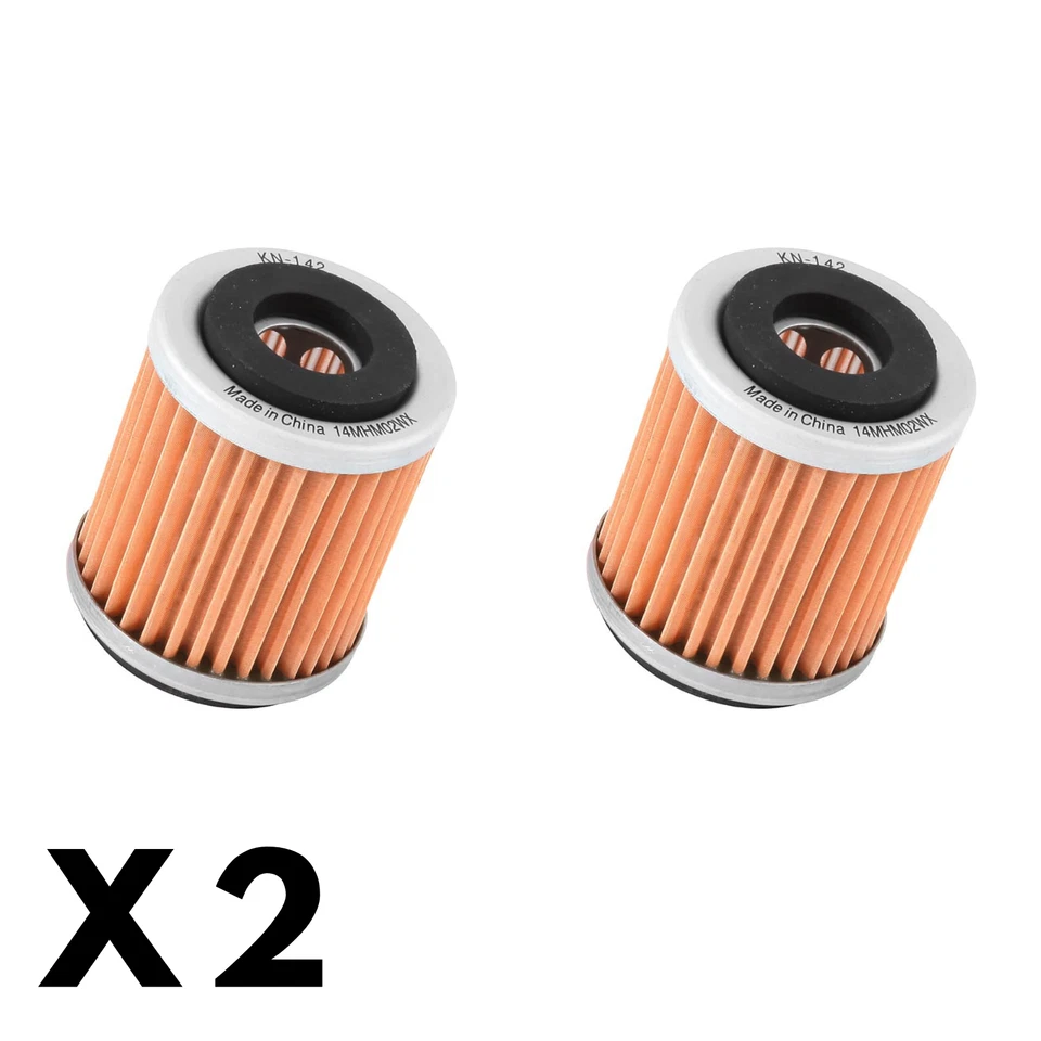 2 Pack K&N Oil Filter for Yamaha YZ426F 2000-2002 - Imagem 1 de 1
