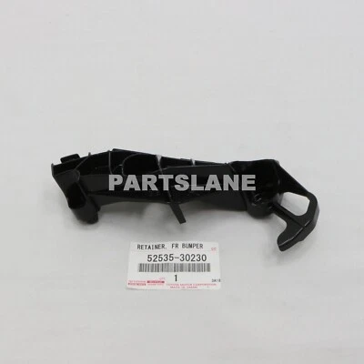 Parachoques delantero derecho retenedor lateral Lexus GS200t GS350 GS450h OEM 52535-30230 Foto 1 de 2