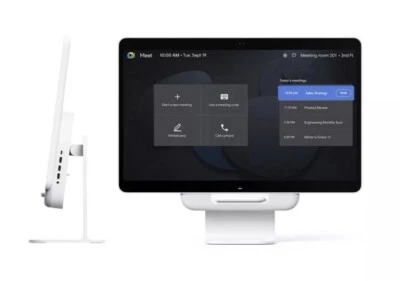 Avocor Series One Desk Google Meet 27'' Touchscreen Video Monitor - Image 1 of 4