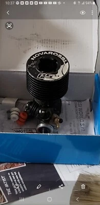 Motor Novarossi P5XLT usado 5 puertos todoterreno .21 nitro Foto 1 de 4