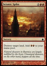 Magic the Gathering MTG Seismic Spike (141) Ravnica City of Guilds   LP