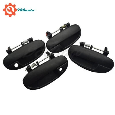 4PCS Outside Door Handle Front Rear Left Right For Daewoo Lanos 1995-2002 New - Image 1 of 4