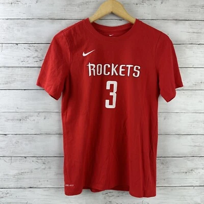 Nike NBA Houston Rockets Chris Paul #3 Camiseta Manga Corta Jóvenes Niños Grande Roja Foto 1 de 4