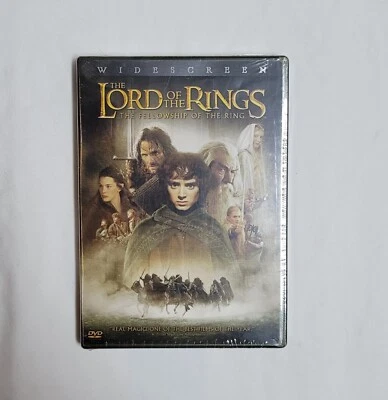 THE LORD OF THE RINGS THE FELLOWSHIP OF THE RING- DVD Wide Screen *NEW & SEALED - Image 1 of 2