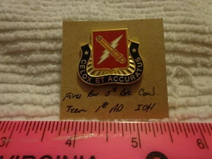 Fires Battalion 5th Bde Combat Team 1st Arm Div Unit Crest, DI, DUI (DRAW#H10) - Picture 1 of 1