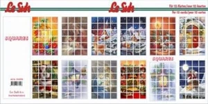 Le Suh Book Of 12 Decoupage Christmas Square Designs 21 x 21cm Cardmaking 394008 - Picture 1 of 2