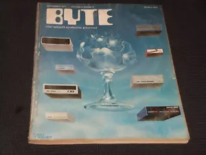 1977 SEPTEMBER BYTE MAGAZINE - ROBERT TINNEY COMPUTERS TECH - L 20781 - Picture 1 of 2