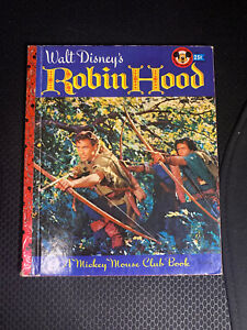 Robin Hood, A Mickey Mouse Club Book,1955(VINTAGE DISNEY/Western)