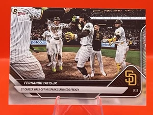 Fernando Tatis Jr 2025 Topps Now #174SP Walk-Off HR SP Image Variation Padres - Bild 1 von 2
