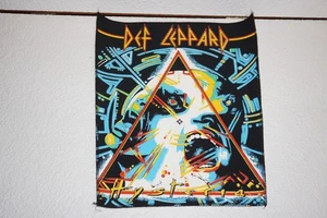 Vintage 90s Sew On Def Leppard Hysteria Back Patch 14” x 12” - Picture 1 of 1