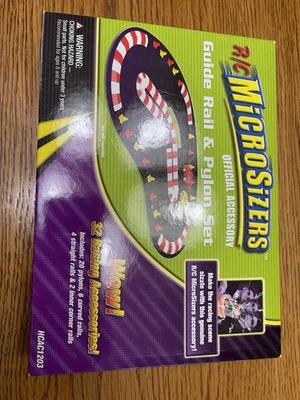 Microsómetros R/C Accesorios Oficiales Guía Riel y Pilón Juego de 32 Piezas de Carreras Nuevo en Caja Foto 1 de 4