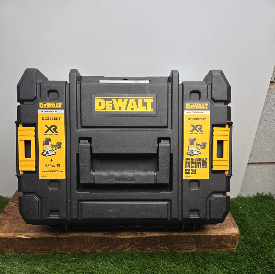 DEWALT DCS335NT T-STAK II Case - Black Brushless Jigsaw, BOX ONLY. - Image 1 of 3