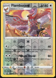 Carte Pokémon Flambusard 140/203 Reverse Évolution Céleste Français - Picture 1 of 2