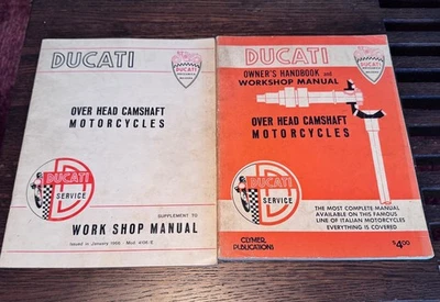 Ducati 250 Mach 1 Mark 3 Monza GT Scrambler Clymer manuales de propietario y tienda Foto 1 de 4